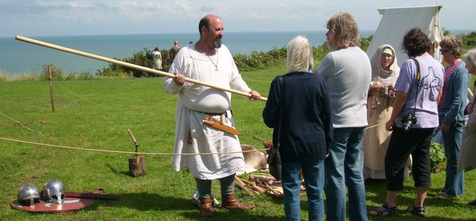 Engaging with the public at a show in Folkestone – © Rich Price 2012