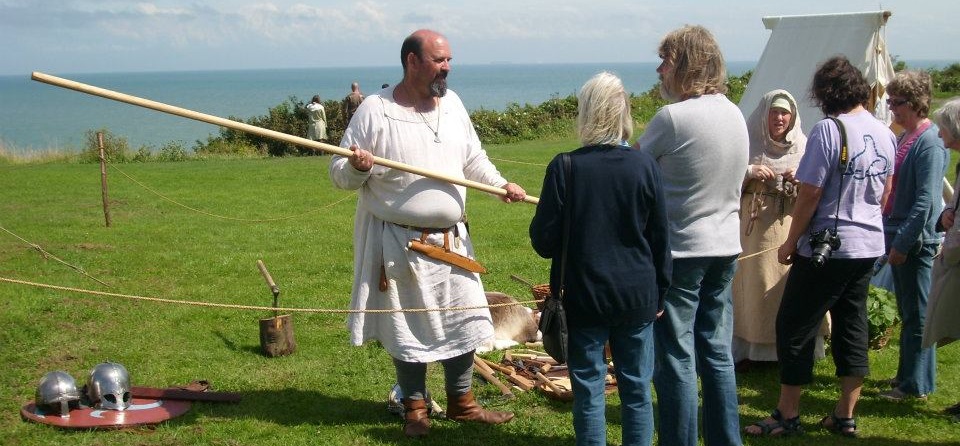 Engaging with the public at a show in Folkestone – © Rich Price 2012