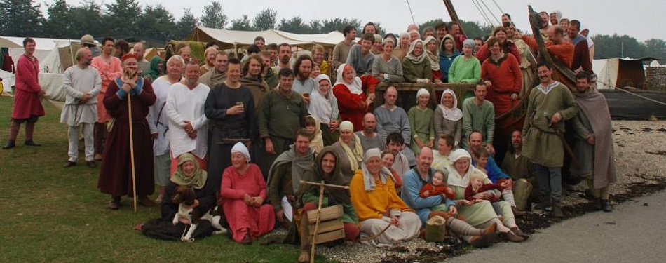 A group photo of Regia at the 2013 “Port Diorama” at Detling – © Alison Offer 2013