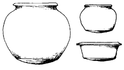 * Drawing of Torksey ware