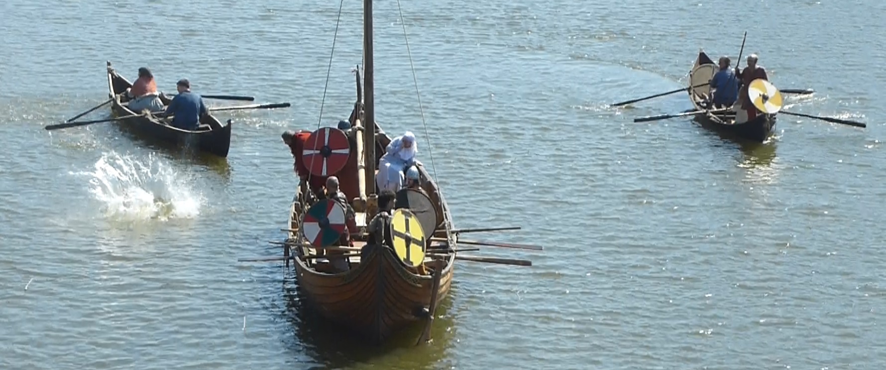 A naval skirmish - © Malcolm Butler