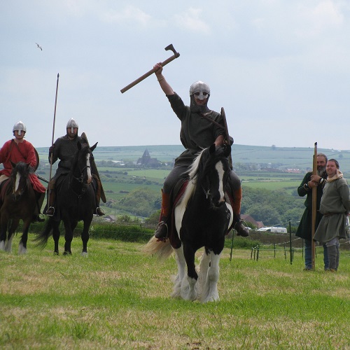 Axe-wielding Horseman