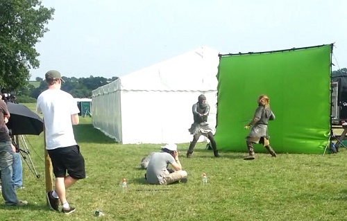 Greenscreen work