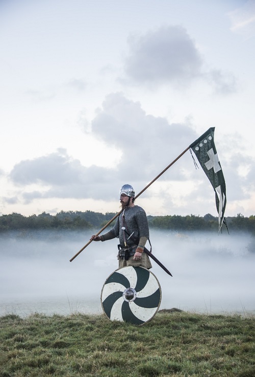 A warrior on Senlac Hill