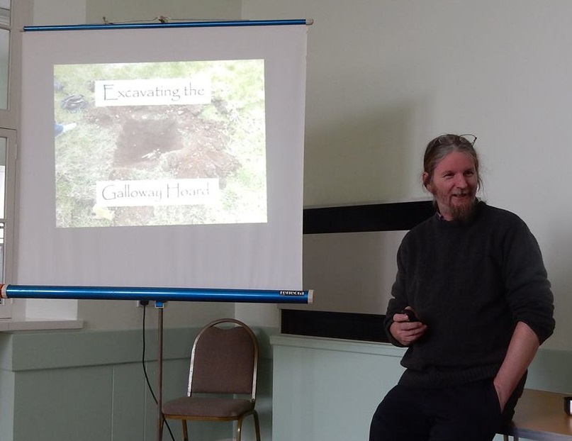 Andy Nicholson delivers his lecture