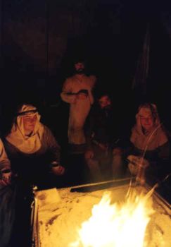 *Around the fire