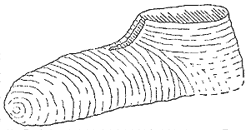 *Ill. of Coppergate sock